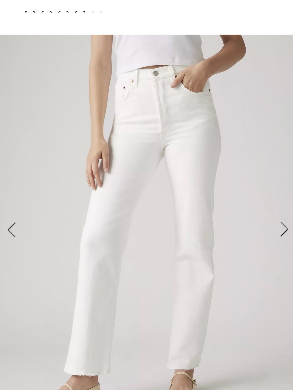 Levi’s Ribcage Straight Ankle Jeans
